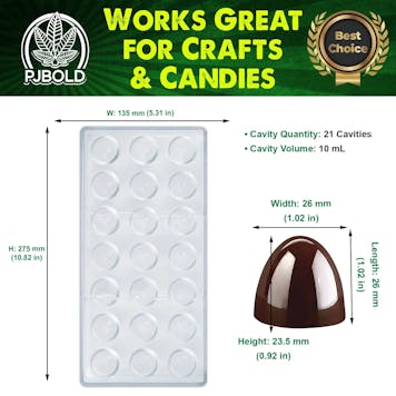 Photo of Leaf Silicone Mold, 2mL, 150 Cavity, Half Sheet, Blue