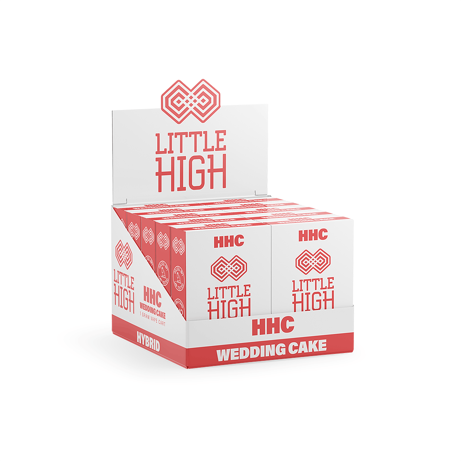 Little High Little High HHC Hybrid Wedding Cake 1 Gram Cart Leafly