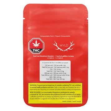 Photo of Strawberry 20:1 CBD + Hybrid Enhanced Gummies | 10pc