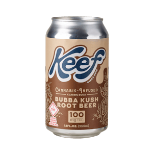 Photo of Keef Classic Soda - Bubba Kush Root Beer 100mg