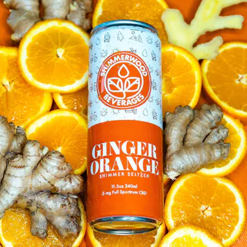 Photo of Ginger Orange Shimmer Seltzer