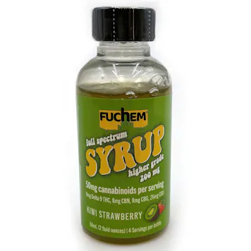 Photo of Fuchem™ Full Spectrum Delta-9 THC Syrup - Kiwi Strawberry