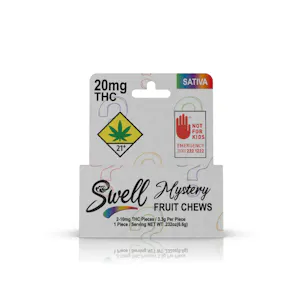 Photo of Sativa Mystery Fruit Chews 20mg 2-pack