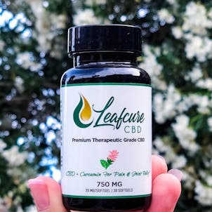 Photo of LEAFCURE CBD + CURCUMIN FOR PAIN & JOINT RELIEF