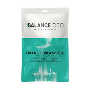 Photo of CBD GUMMIES ORANGE DREAMSICLE – 250MG