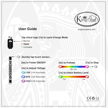 Photo of Slim Touch Control Variable Voltage Oil Pen Vape Battery