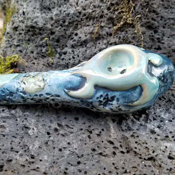 Photo of Ceramic Turtle Pipe (4 in, 10 cm) - v4