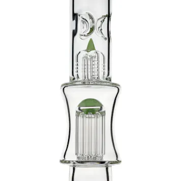 Photo of 18" Beaker Bong Diamond Sea Mine w/ double multi-arm percs + tree arm, by Diamond Glass