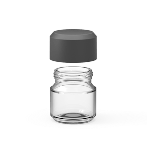 Photo of 2oz Clear Glass Jar