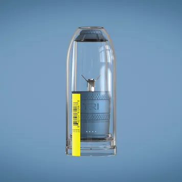 Photo of TRI-Innovations | Pocket-Grinder Filler | Blue | Electronic Grinder