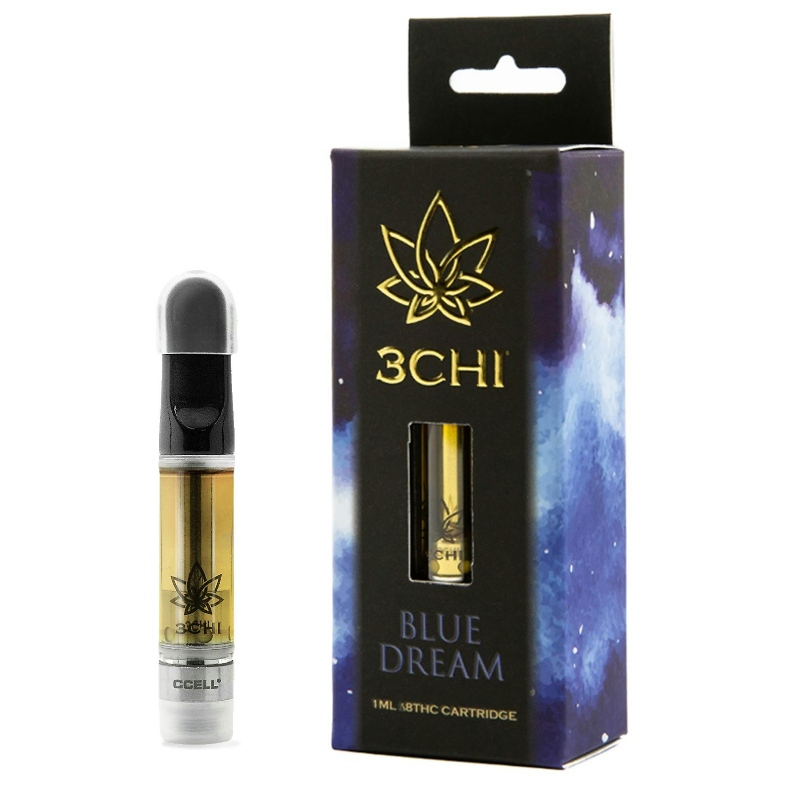 3chi Delta 8 Thc Vape Cartridge Blue Dream Cdt 1ml Leafly