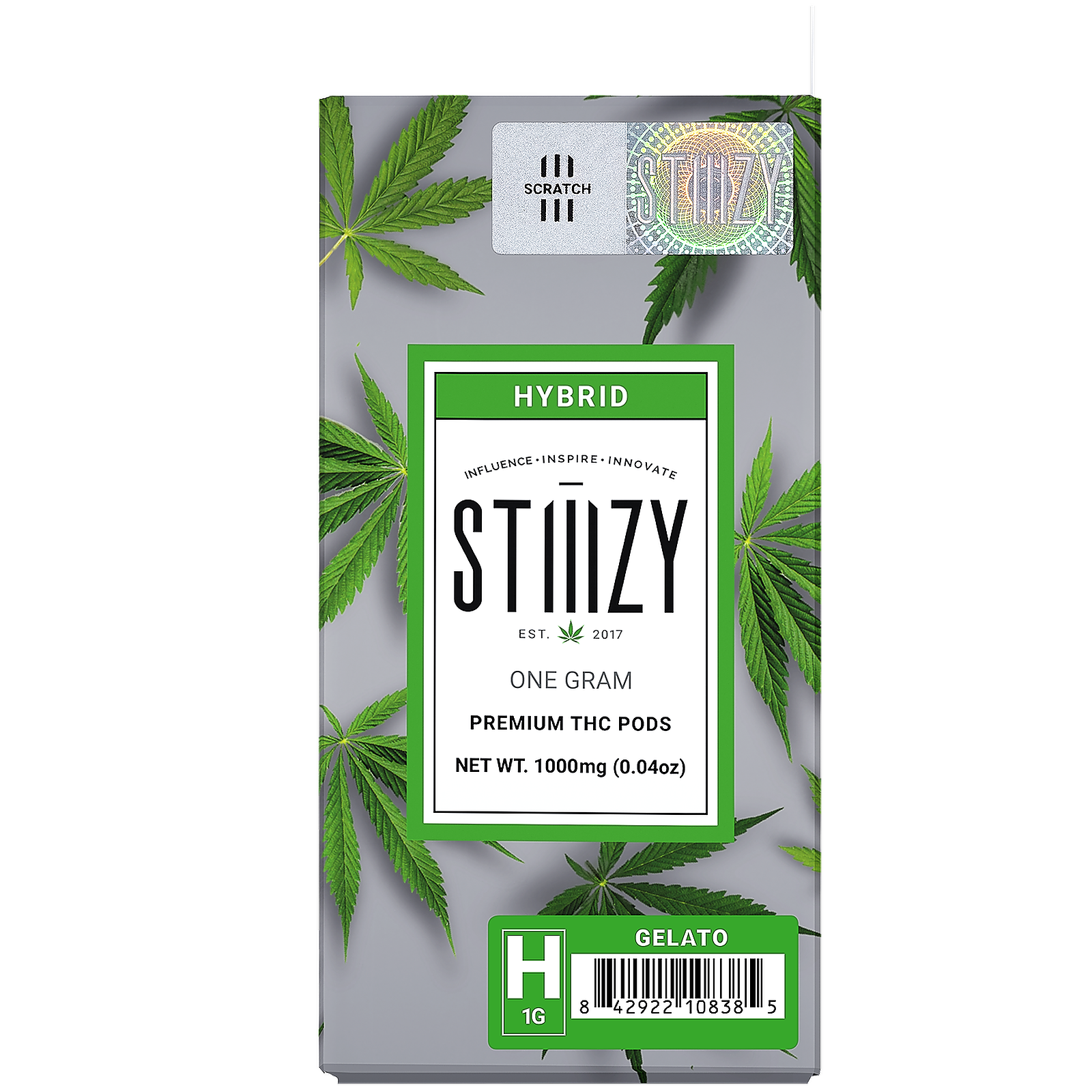 STIIIZY: GELATO - PREMIUM THC POD 1G | Leafly