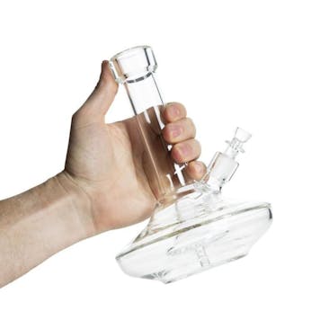 Photo of Grav 8” UFO Shaped Wide Base Beaker Bong