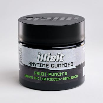 Illicit | Gummies | Fruit Punch'd Anytime 100mg