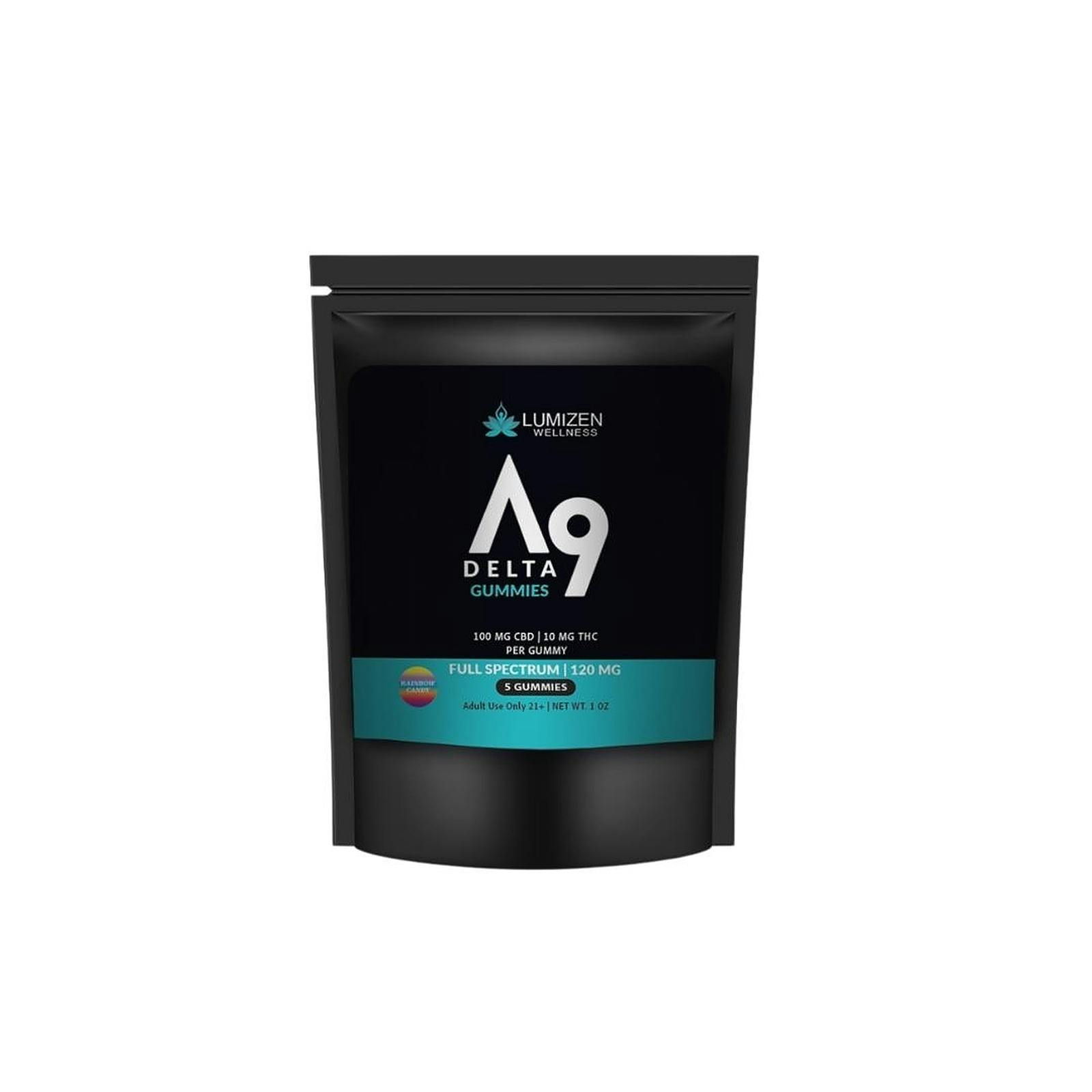 Lumizen CBD Delta 9 Gummies Rainbow Candy ∆9 5ct. Leafly