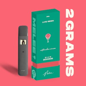 Photo of 2 Gram Live Resin Disposable Vape: Watermelon Mimosa (HHC, CBC, Delta-9 THC)