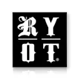 Product image for RYOT® Large Square Sticker 10″