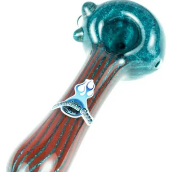 Photo of "Faded Frit Ribbed" Pipe