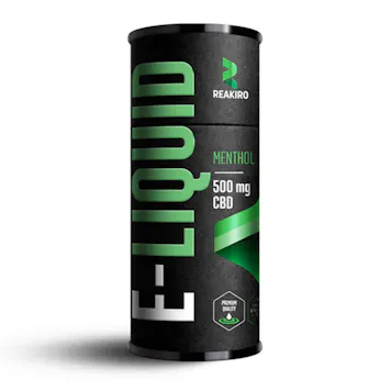 Photo of Reakiro Premium CBD E-liquid Menthol 500 mg - 10ml
