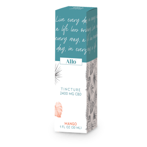 Product image for Allo CBD Tincture - 2400mg CBD - Mango