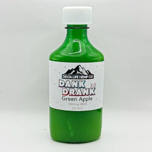 Photo of Dank Drank 3.0 Green Apple 300mg Delta 9 Sugar Free Syrup