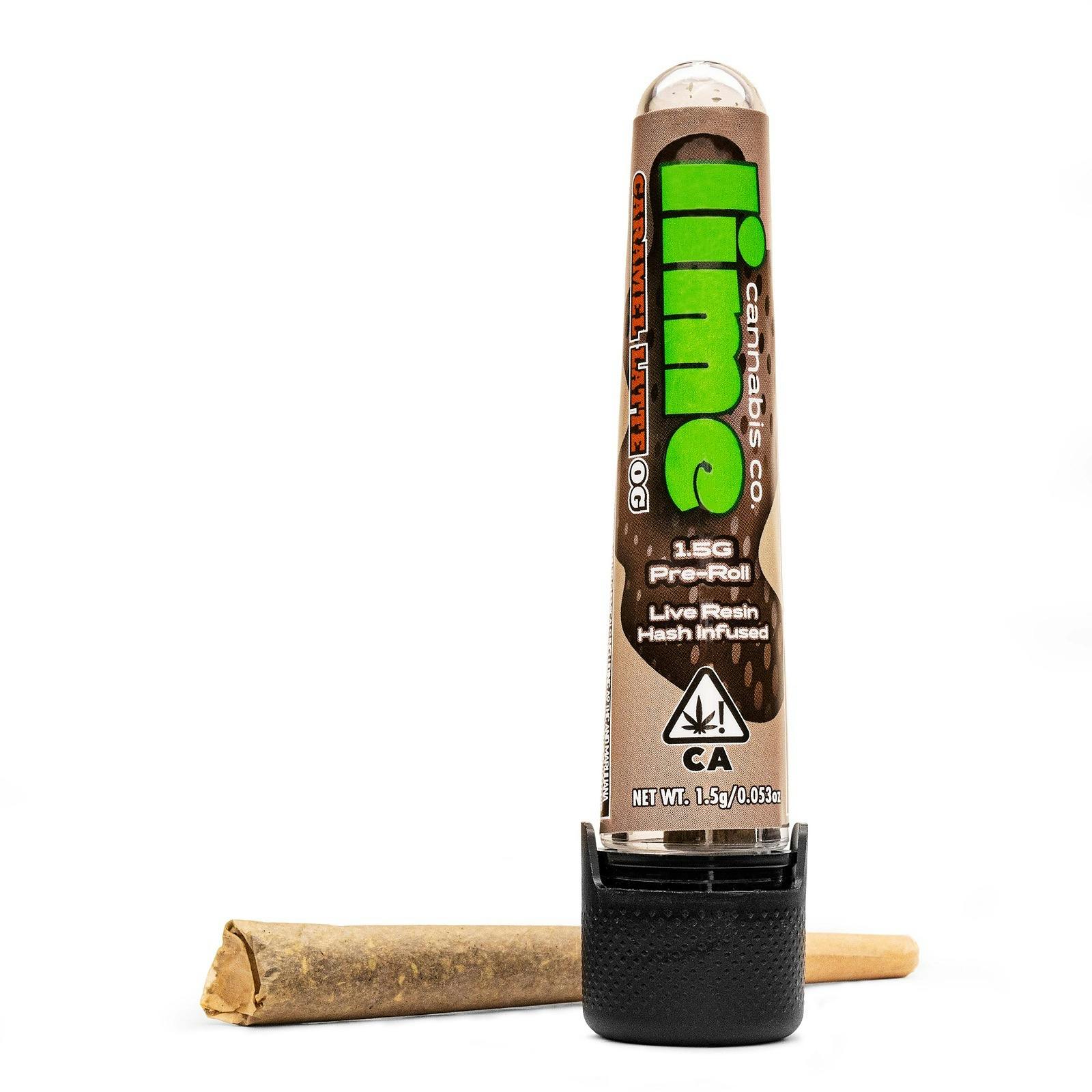 Lime Infused (1.5g Pre Roll) Caramel Latte OG Leafly