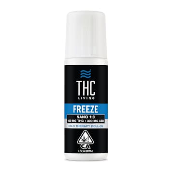Photo of **THC Living Freeze 1:3 (100mg THC:300mg CBD)