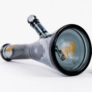 Photo of 12.5" Smoked Glass Beaker | Marley Natural
