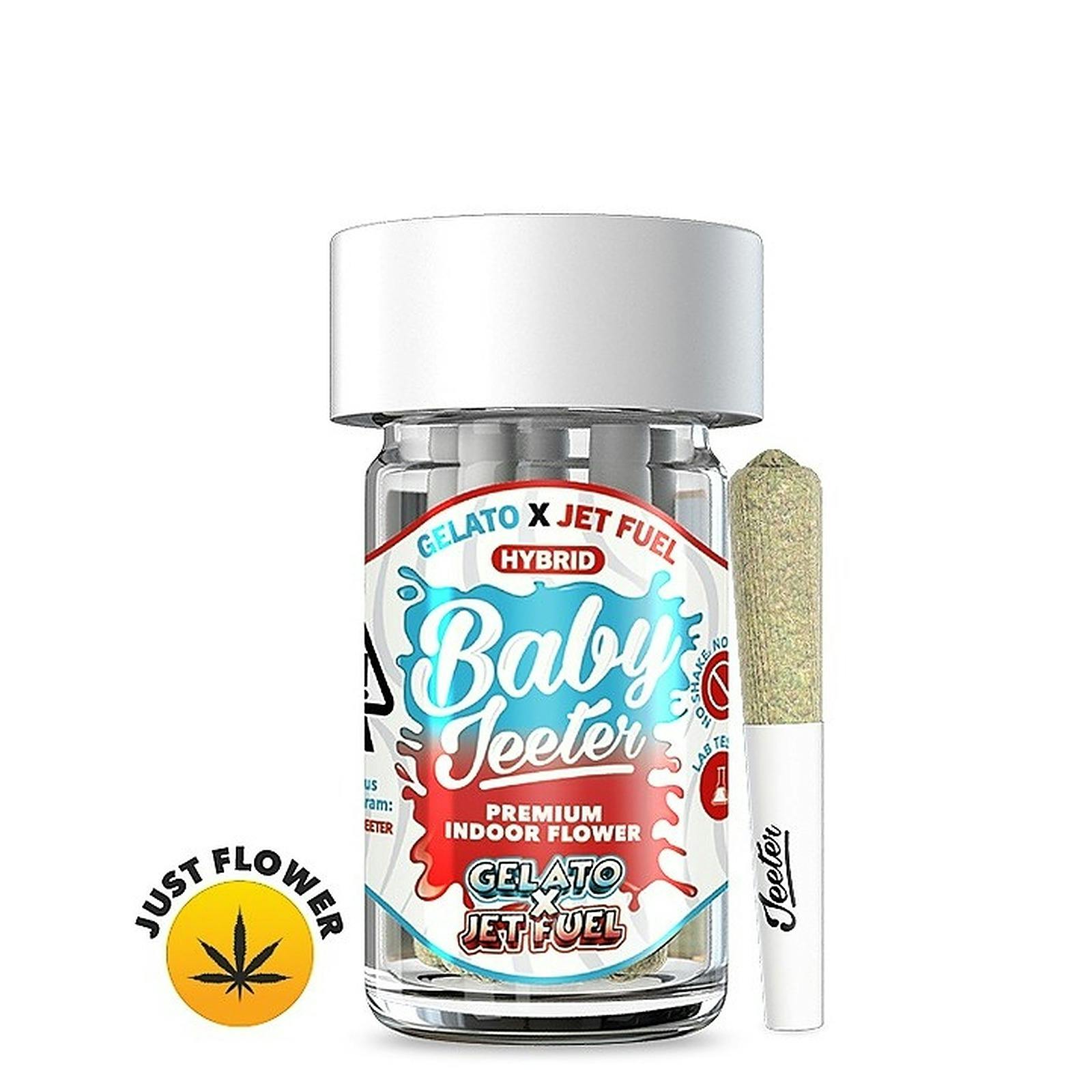 Jeeter Gelato x Jet Fuel Baby Jeeter 5 Pack 1.75G Leafly