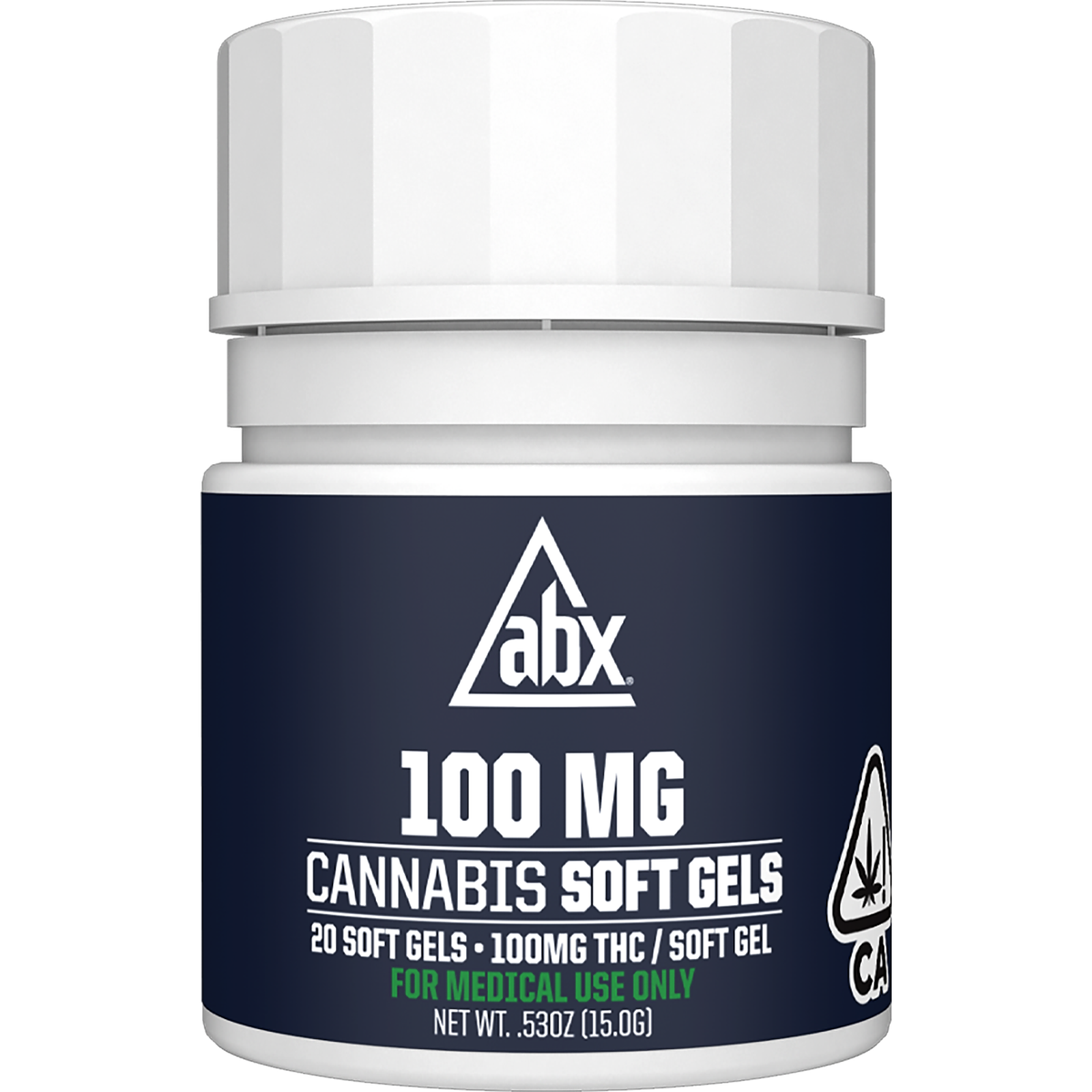 ABX AbsoluteXtracts: ABX | Soft Gels 100mg THC - 20 Count | Leafly