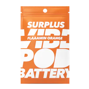 Photo of Flaaamin Orange Vibe Pod Battery