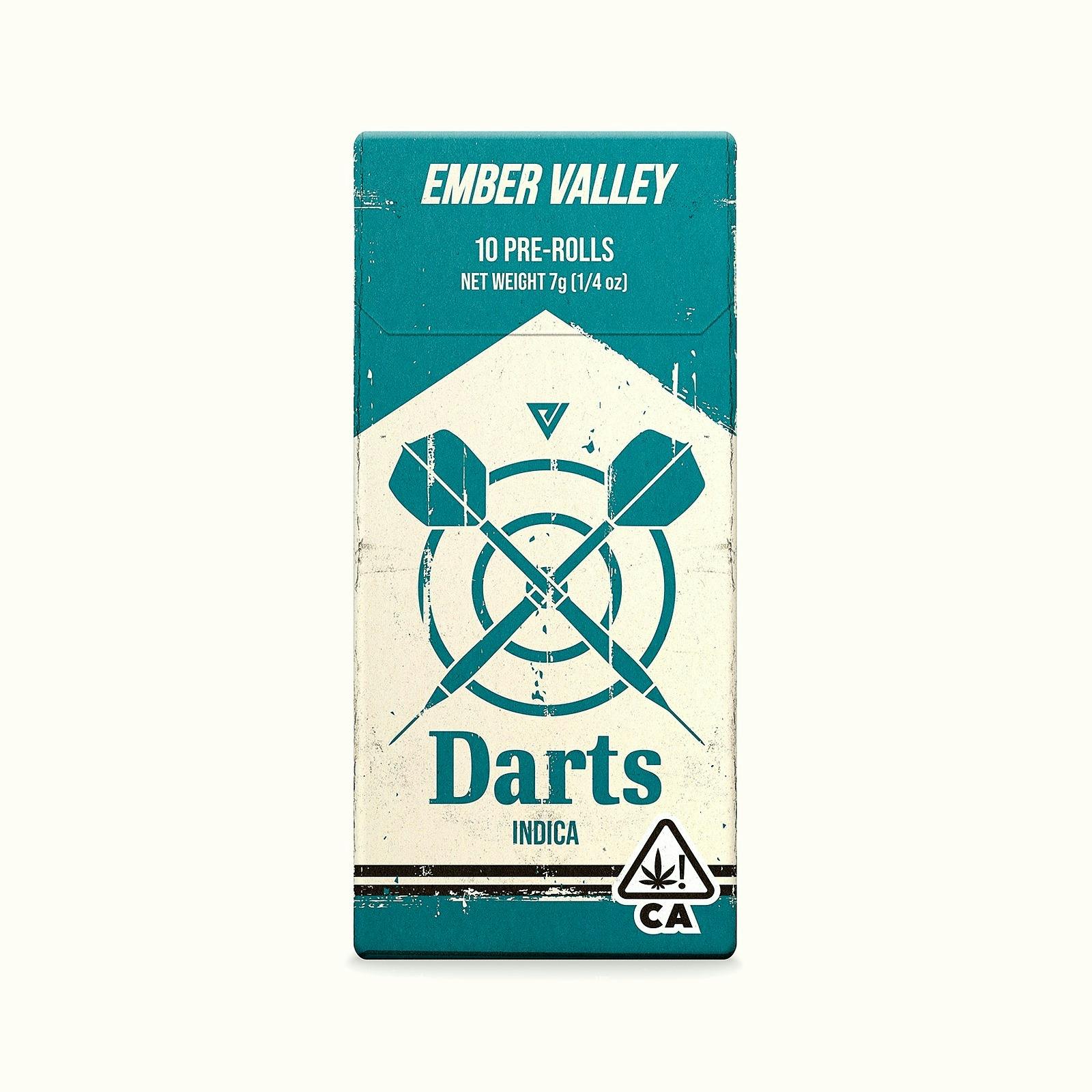 Ember Valley 10Pack PreRoll 7G Darts Leafly