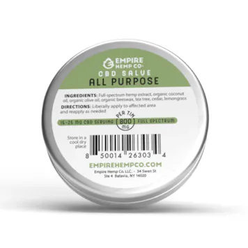 Photo of All Purpose CBD Salve 2oz 800mg