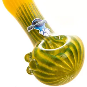 Photo of "Faded Frit Ribbed" Pipe