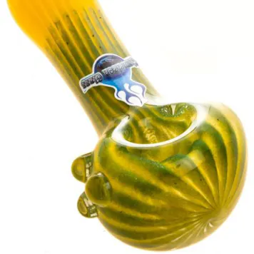 Photo of "Faded Frit Ribbed" Pipe