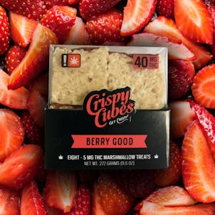 Photo of THC Rainbow Crispy Marshmallow Cubes 40mg