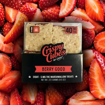 Photo of THC Rainbow Crispy Marshmallow Cubes 40mg