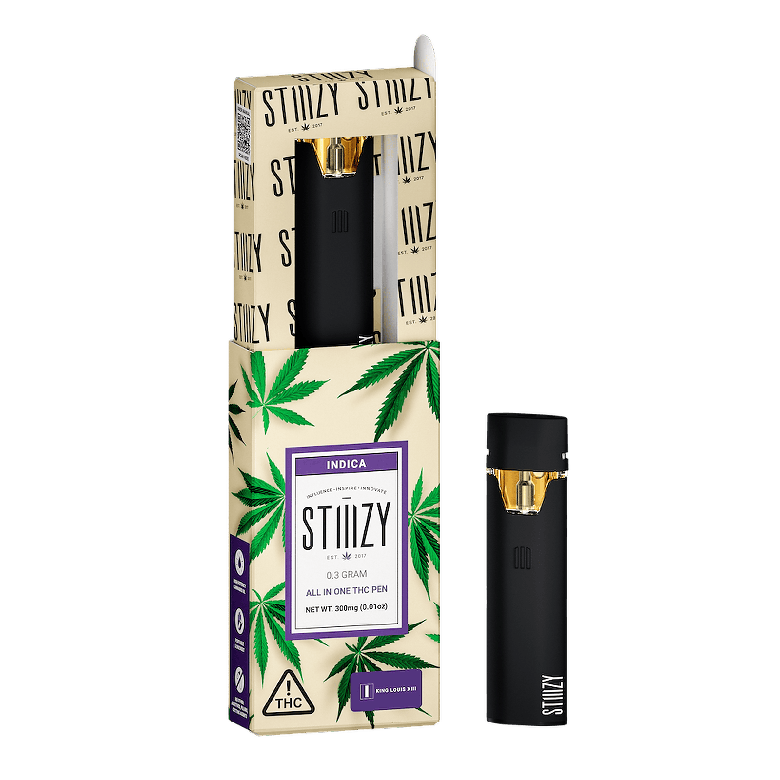STIIIZY KING LOUIS XIII ALLINONE .3G THC PEN Leafly