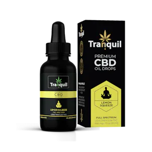 Photo of Tranquil Store Lemon Squeeze CBD Premium Oil Drop
