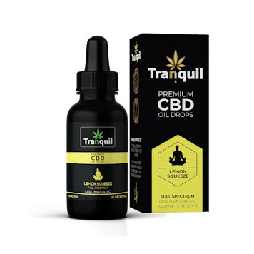 Photo of Tranquil Store Lemon Squeeze CBD Premium Oil Drop