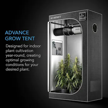 Photo of 'The Essentials Plus' Grow Kit | AC Infinity Tent & 4" Ventilation | 4' x 4'