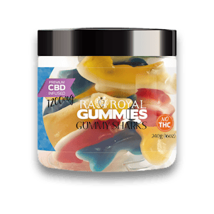Photo of R.A. Royal Gummies: CBD Gummy Shark Jar (1200 MG)