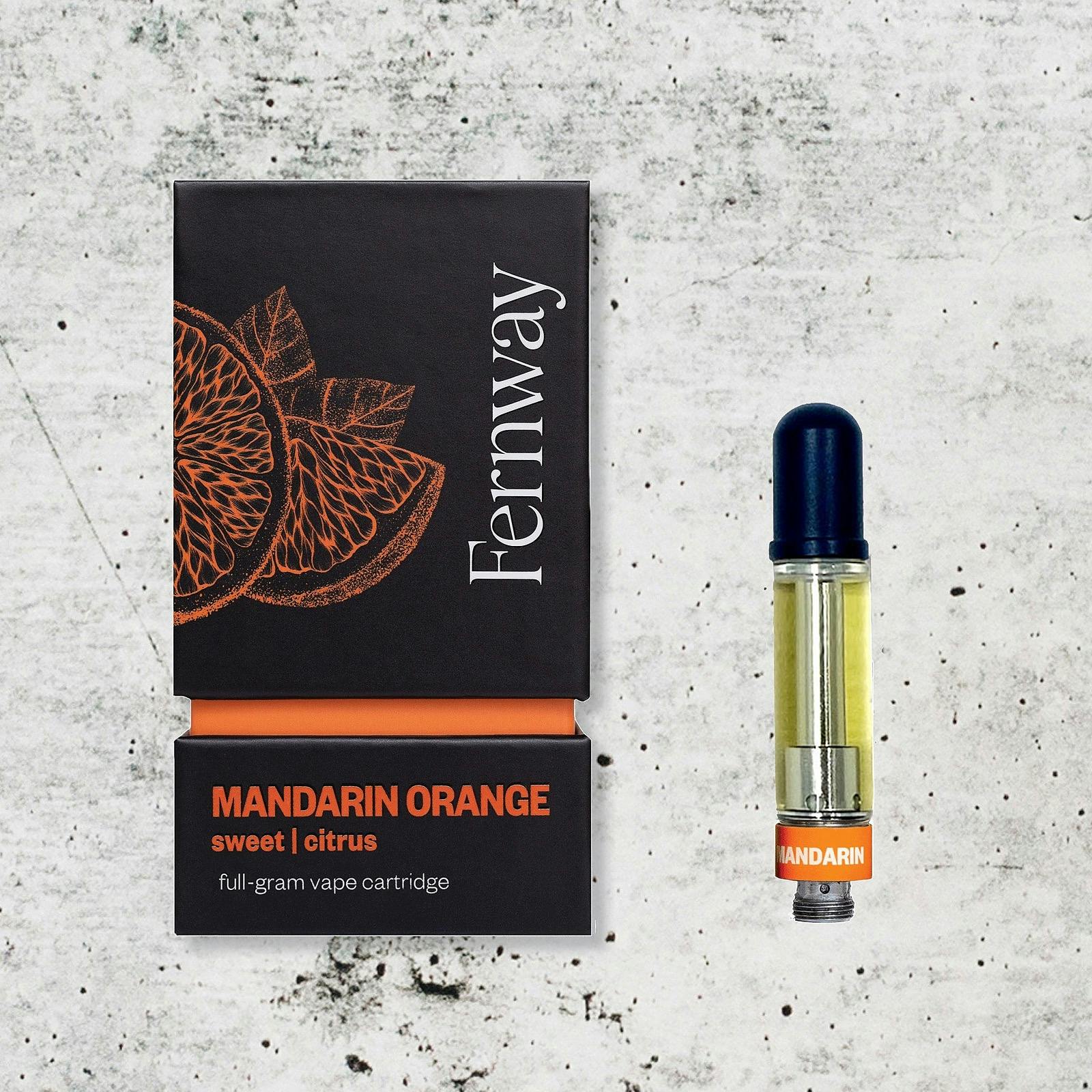 Fernway: Fernway - Mandarin Orange - 1g Vape Cartridge (S) | Leafly