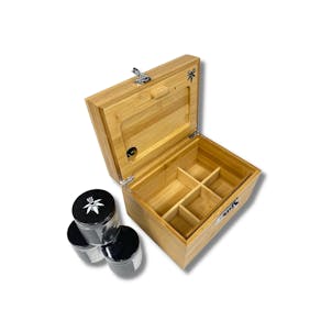 Photo of Stash Box - Large Bzz Box with Artist Designed Double Fist