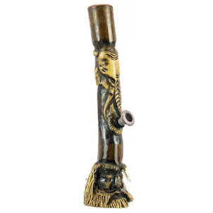 Photo of Primitive Pipes | Hand Carved Indonesian Bamboo Bong