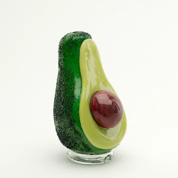 Photo of Empire Glassworks "Avocadope" Puffco Peak Attachment