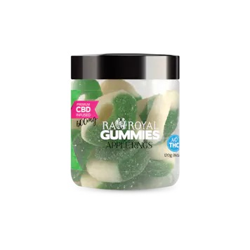 Photo of R.A. Royal Gummies: CBD Apple Ring Gummy Jar (600 MG)