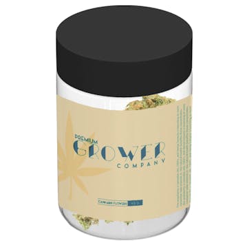 Photo of Custom Glass Jar – 4 oz – With Label