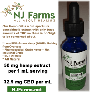 Photo of Full Spectrum Organic Hemp CBD Oil - Day-Time Mint - 1500 MG