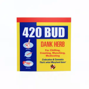 Photo of 420 Bud Sticker